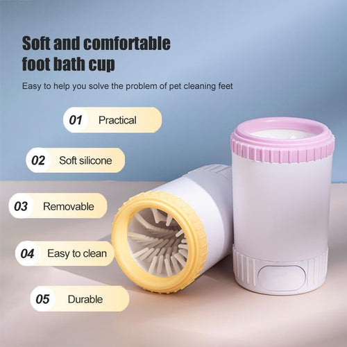 Pet Automatic Dog Paw Care Cleaner Without Electricity